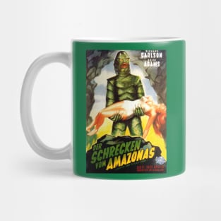 Classic Horror Movie Poster - Creature from the Black Lagoon Mug